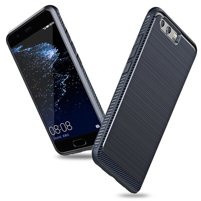 

KOOLIFE Huawei P10 mobile phone case protective tape drawing TPU soft shell drop protection shell all-inclusive shell for Huawei p10 King Kong Series - blue
