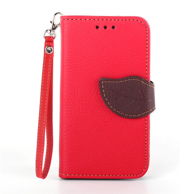 

Red Design PU Leather Flip Cover Wallet Card Holder Case for Samsung Galaxy S3 MiniI8190N
