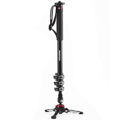 

Manfrotto MVMXPROA4 XPRO PLUS 4-section aluminum alloy camera monopod with hydraulic base