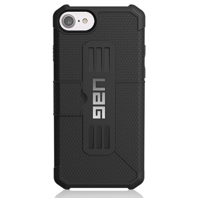 

UAG компании Apple iPhone8 / iPhone7 популярных бренды мобильного телефона оболочка / защитный рукав флип черные серии 4,7 дюйма