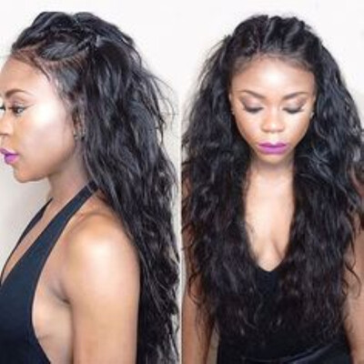 

Female Star 7A Grade Glueless Full Lace Human Hair Wigs For Black Women 130 Density 16-26 inch Brazilian Virgin Hair With Baby Hai
