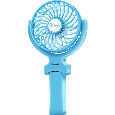 

Shinee перезаряжаемый вентилятор / USB ручной мини вентилятор / ученик мини портативный складной рабочий стол мобильный небольшой вентилятор FSC-02