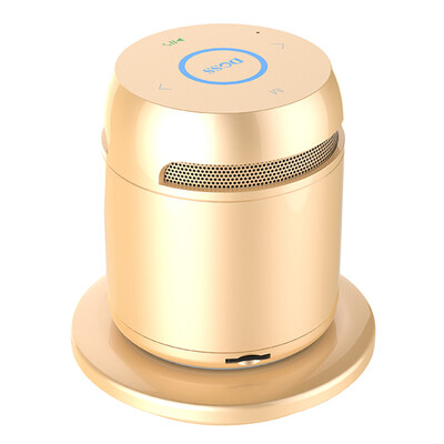 

Desai (DOSS) DS-1189S Metal Edition Achimo 3S Беспроводное зарядное устройство Bluetooth-динамик Эксклюзивная портативная карта APP Mini Mini Sound Сабвуфер Earthhao Gold