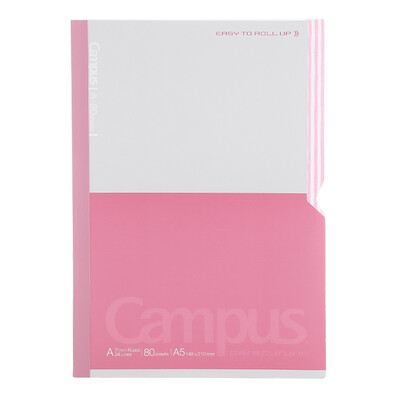 

Kokuyo (Kokuyo) -R108AN-P Campus прохладные бис Fanben / ноутбук / мягкие рукописи A5 / 80 эта страница Pink