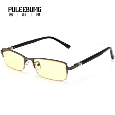

PuLeeBumG anti-blue light radiation glasses flat mirror computer goggles men and women universal half-frame decorative mirror P903