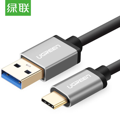 

UGREEN USB30 Type-C Charging&Data Transfer Cable for Huawei P9P10Honor 8Xiaomi 5LeEco 025M Black