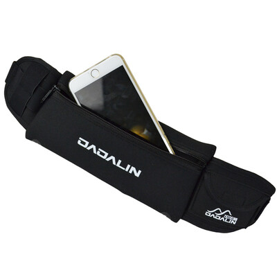 

Gagarin outdoor sports pockets running mountain climbing pockets fitness invisible pockets men&women mobile phone pockets large black