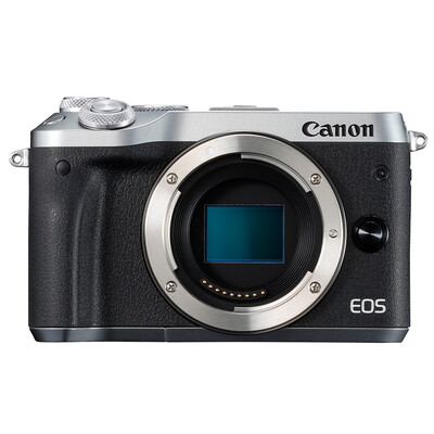 

Canon (Canon) EOS M6 миниатюрный серебряный сменный объектив цифровой камеры 24.2 млн пикселей Лухан одобрение
