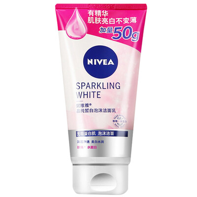 

NIVEA Crystal Pure White Foaming Cleansing Milk 150 г Плюс Размер (увлажняющий увлажняющий крем для лица)