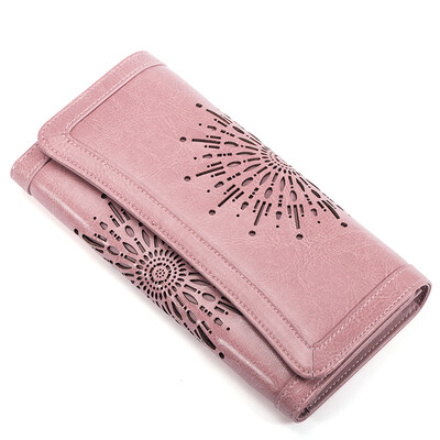 

Yan Man (INMAN) retro leather wallet wallet fashion wallet wallet more women's hand bag wallet 6871040018 wine red