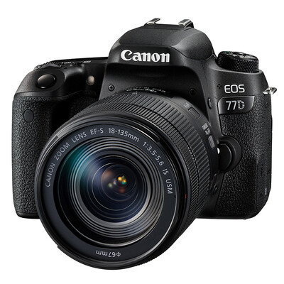 

Canon (Canon) EOS 77D SLR комплект (EF-S 18-135mm F / 3.5-5.6 IS USM)
