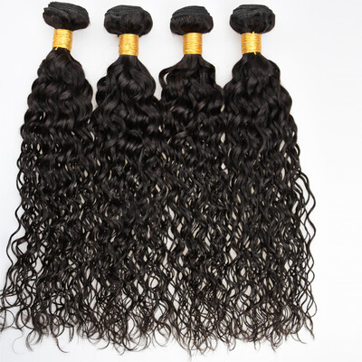 

Brazilian Water Weave 4 bundles 100 unprocessed Brazilian Virgin Human Hair Weave Natural Wave or More Brazilian Hair