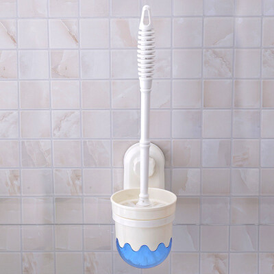 

Jingdong Supermarket Shuangqing home strong suction cup toilet brush set clean toilet brush base SQ-1921