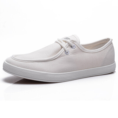 

Yidi (YIDI) мужская обувь мода свет набор обувь обувь повседневная обувь низкая, чтобы помочь дышащая удобная педаль мужские холст обувь D8007 белый 41