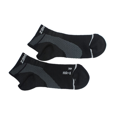 

Zanst ZAMST functional sports stock HA-1 mesh short tube breathable running marathon protection foot 2 loaded black S