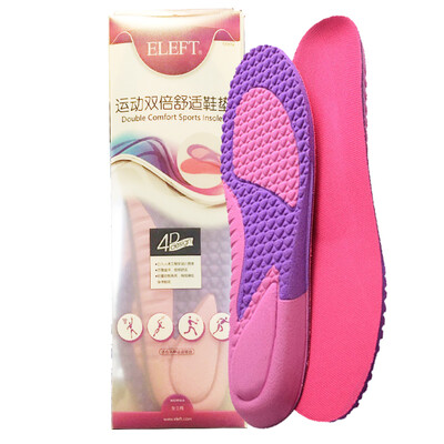 

ELEFT double comfortable sports insoles sweat breathable ladies running insoles 35-41 yards