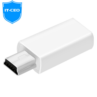 

IT-директор V08AN Mini USB зарядка линия кабель питания поддерживает мини-USB телефон / MP3 / MP4 / MP5 только для зарядки с использованием 0,3 м черный
