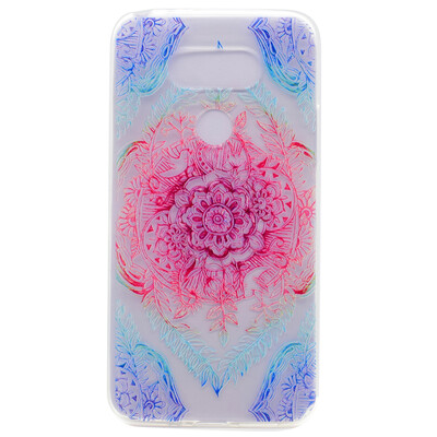 

Magic flower Pattern Soft Thin TPU Rubber Silicone Gel Case Cover for LG G5