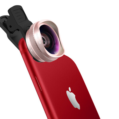 

ESCASE mobile phone self-timer 4K wide angle 15X macro for Apple Huawei Unicom JD-11 rose gold