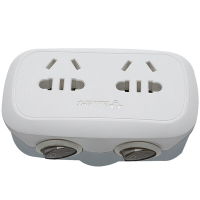 

Bull BULL GN-932K One-turn two-socket adapter conversion socket converter GB power converter