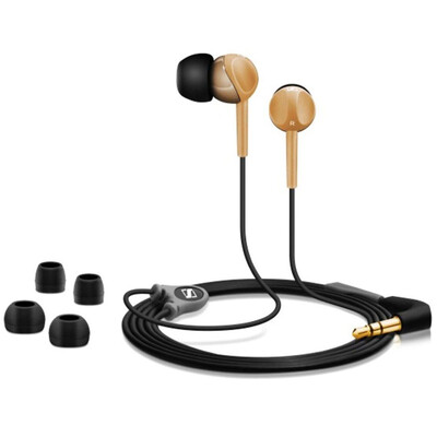 

Sennheiser Sennheiser CX215 fashionable ear style stereo earphones ear plugs copper color
