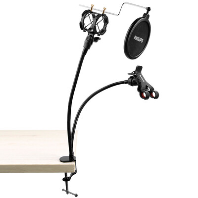 

Philips Philips mobile phone special stand K song live microphone universal portable stand DLK35007