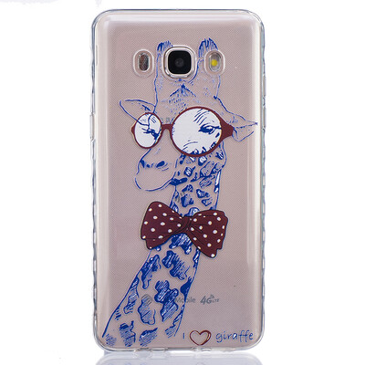 

Giraffe Pattern Soft Thin TPU Rubber Silicone Gel Case Cover for SAMSUNG Galaxy J5 2016/J510