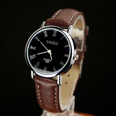 

Ya Zhuo Lun couple table Korean fashion casual belt watch men and women couples watch YZL0514TH-1
