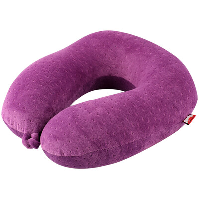 

【Jingdong Supermarket】 iron arm Astro wood headrest car with office neck pillow U-pillow memory cotton single loaded JYJZ-01 red