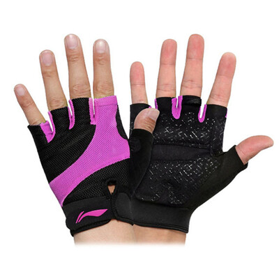 

Li Ning LI-NING outdoor tactical gloves summer men&women half finger riding anti-skid breathable sports gloves dumbbell weight lifting equipment wrist strength training gloves