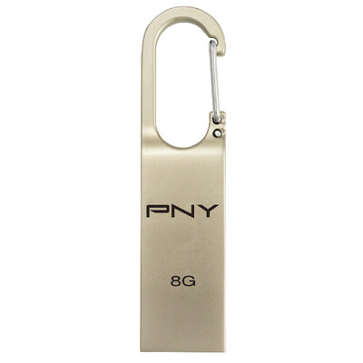 

PNY (Bien Granville) быстрая пряжка USB2.0 металлическая пряжка U диск 8G