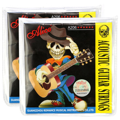 

[Jingdong supermarket] Alice Alice folk guitar string wire Yimu piano string guitar string string 1-6 string 6 loaded AW432-SL