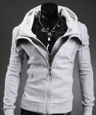 

Men's Fashion Casual Hooded Cardigan Sweater Jacket