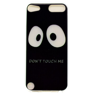 

Do not touch me Pattern Soft Thin TPU Rubber Silicone Gel Case Cover for iPod Touch 5