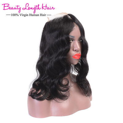 

Malaysian Body Wave 360 Lace Frontal Closure Malaysian Virgin Hair Lace Frontals With Baby Hair Natural Hairline Lace Front 360