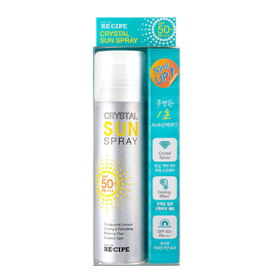 

Lesi RECIPE Crystal Sun Spray 180ml SPF50 Sun Protection Moisturizing