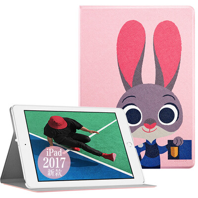 

Иллюстратор Apple новый iPad корпус 2017 новый iPad7 защитный чехол мультфильм антистент кронштейн 9,7-дюймовый кожаный чехол Disney иллюстратор остроумный кролик Джуди