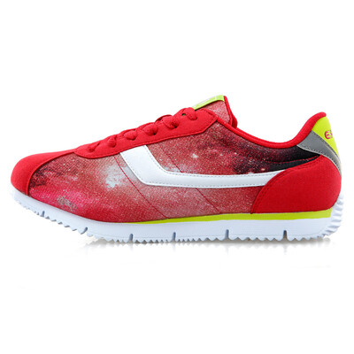 

Erke ERKE men&39s shoes breathable mesh fashion casual shoes 11115102468 Mars red lime green 42