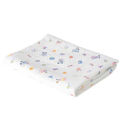 

【Jingdong Supermarket】 Yeah's baby four-layer gauze quilt 135x115cm suitable for 0-6 years old baby spring and summer air conditioning was