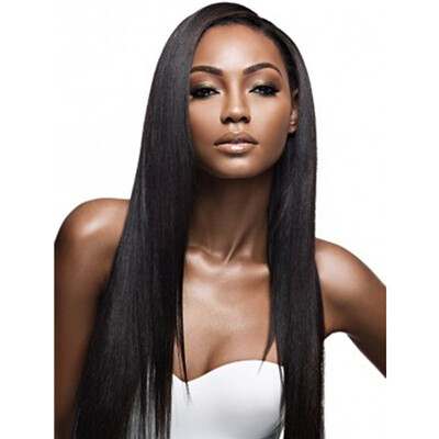 

Silky Straight Human Hair Wigs For Black Women 8A 150 Brazilian Lace Front Wigs With Baby Hair Natural Looking