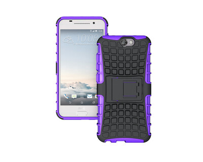 

Htc A9 CaseGangxun Heavy Duty Armor Dual Layer Rugged Hybrid Hard Shockproof Case with Kickstand for Htc A9 Cover purple