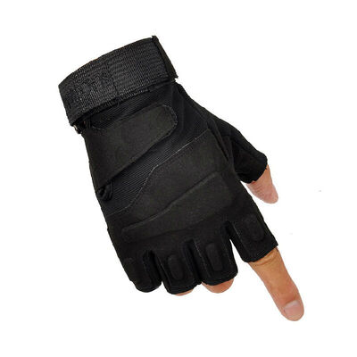 

LAC fitness gloves semi-finger gloves sports army fans special forces outdoor leisure fitness climbing non-slip riding tactical gloves black XL code