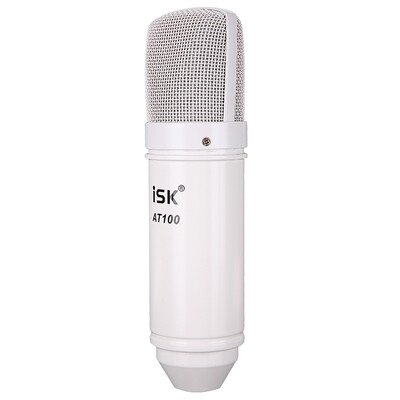 

iSK AT100 free power supply condenser microphone white