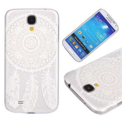 

Feather flower Pattern Soft Thin TPU Rubber Silicone Gel Case Cover for SAMSUNG Galaxy S4