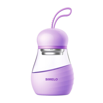 

SIMELO cup Сеул стиль Meng Li грушевое стекло 350ML (фиолетовый)