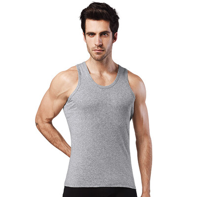 

Heng Yuan Xiang ZC-303 Men&39s Vest Cotton Seal Gray Men&39s tight-fitting short-sleeved sweater sweater sports hurdles underwear Men&39s Slim-type elastic primer shirt 185110 XXXL