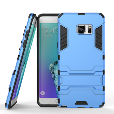 

Синий Slim Robot Armor Kickstand Ударопрочный жесткий корпус из прочной резины для SAMSUNG GALAXY Note 7