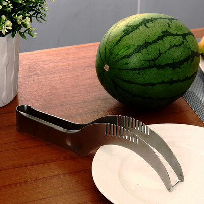 

Ou Runzhe 304 stainless steel watermelon cutters multi-functional melon slices to take meat machine cantaloupe fruit slicer large