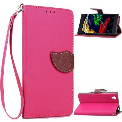 

Pink Design PU Leather Flip Cover Wallet Card Holder Case for Lenovo P70