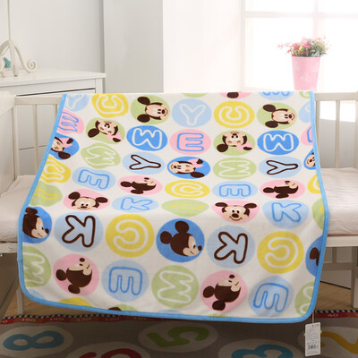 

Jingdong Supermarket] Disney baby blanket blanket blanket blanket blanket box box DA745KB02V1490 blue 120cm